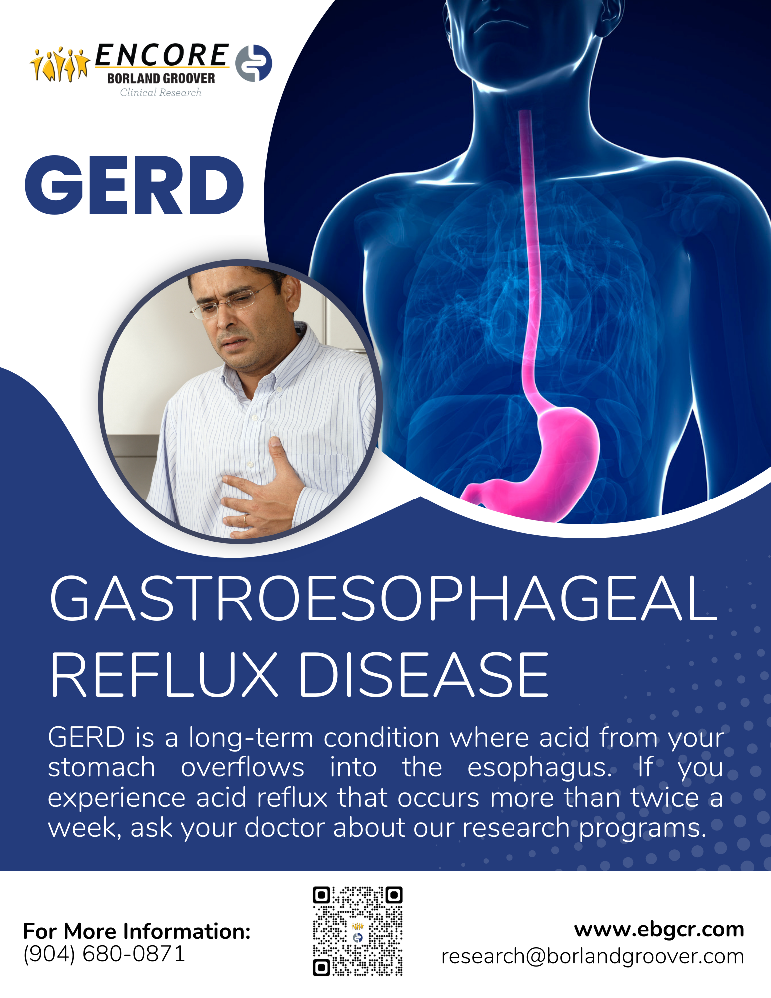 GERD Gastroesophageal Reflux Disease - EBGCR: Encore Borland Groover ...